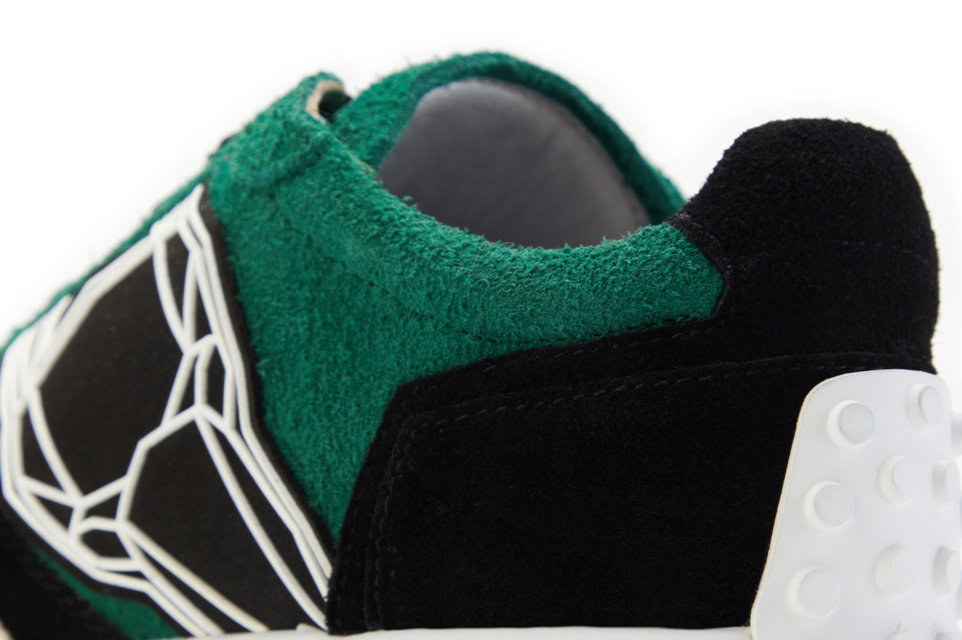 кроссовки 1876AMFRH5-156 Черный/зеленый, фото 7